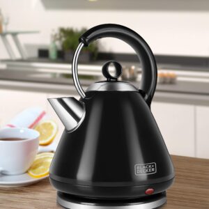 Black+Decker BXKE1704IN 2200-Watt 1.7 Liter Arc Design Premium Electric Kettle-Free Ship (2-year warranty)