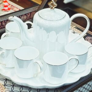 CERAMIC TEA SET CLASSIC FINE CERAMICSGIFT GIVING