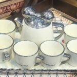 CERAMIC TEA SET CLASSIC  TEA CUP SET