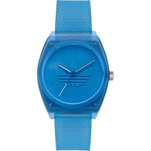 Adidas Analog Blue Dial Watch-Aost22031, Band Color-Blue