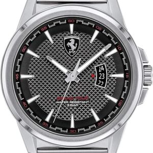 Ferrari Grand Tour Quartz Black Round Dial Men's Watch - 0830834