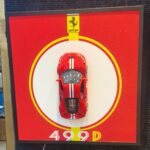 Ferrari 499P Hypercar 3D Wall Art Frame – Le Mans Racing Edition