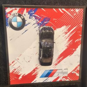 BMW M Performance 3D Wall Art Frame – Motorsport Edition