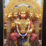 Panchmukhi Hanuman: The Powerful Protector WALL ART