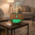 The "Noor" Premium Himalayan Salt & Flame Diffuser
