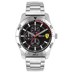 Scuderia Ferrari Analog Black Dial Men's Watch-0830808