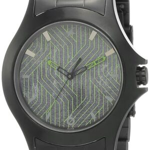 Fastrack Men Metal Analog Multicolor Dial Watch-3220Nm01, Band Color-Black.