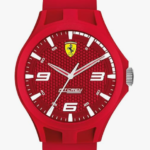 Scuderia Ferrari Pit Crew Quartz Red Round Dial Men's Watch - 0830677.