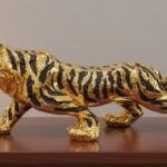 Royal Gold Majestic Tiger Figurine