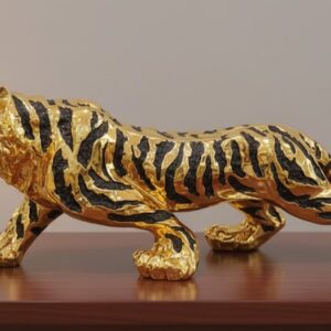 Royal Gold Majestic Tiger Figurine