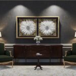 Royal & Grand Imperial White Feather Mandala.