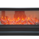 The Midnight Hearth: Classic Architectural LED Fireplace Lantern with Ultra-Realistic 3D Moving Flame Simulation.