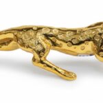 Aurelius Golden Panther – Premium Handcrafted Sculpture for Home & Office.