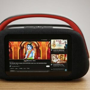 Smart LED Multimedia Speaker with Touch Display.