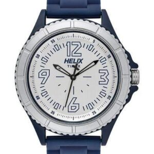 Helix Analog Silver Dial Men's Watch-TW033HG08