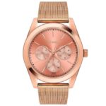 TIMEX Analog Rose Gold Dial Women's Watch - TWEL13205