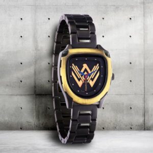 Fastrack Wonder Woman Quartz Analog Black Dial Metal Strap Watch for Girls