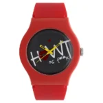 Fastrack Quartz Analog Black Dial Silicone Strap Watch for Unisex
