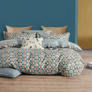 NATURALS 4 PCS  DOUBLE BED COMFORTER SET.