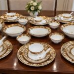 Imperial Gold Classic 35-Piece  Dinner Set.
