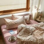 NATURALS 4PCS DOUBLE BED COMFORTER SET